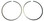 WSM Johnson / Evinrude 120-300 Hp Piston Ring Set - .020 SIZE 200-135-05, 043187