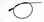 WSM Cable, Throttle 80 / 85 RM - 61-534, 58300-02B21