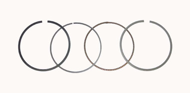 WSM Kawasaki 650 Piston Ring Set 51-256-06 - .75mm SIZE OE 13008-1198