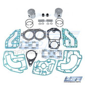 WSM Yamaha WR 500 Top End Piston Rebuild Kit 010-801-11 - .25mm SIZE 72.25mm