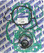 WSM Gasket Kit, Complete 250 RM '01-'02- 25-947, 11400-37891, 11400-3789