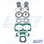 WSM Top End Rebuild Kit Yahama 700 Super Jet 96-20 .75mm Over - 010-825-23