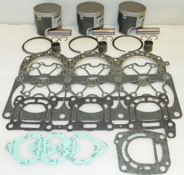 WSM Yamaha 1100 Platinum Piston Top End Rebuild Kit 95-97 010-827-21P .25mm SIZE