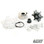 WSM Water Pump Kit Yamaha 25-30 Hp 2 & 4-Stroke 93-17 - 725-413, 61N-W0078-10-00