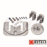 WSM Anode Kit Mercruiser Bravo II / III Metal - PMC10061A, 888761Q 1