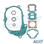 WSM Gasket Kit, Complete: Yamaha 50 PW '81-'16 - 25-1000