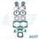 WSM Top End Rebuild Kit Yahama 700 Super Jet 96-20 1mm Over -  010-825-24