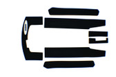 WSM TRACTION MAT: YAMAHA 650 / 701 WAVE RUNNER III '90-'97 - BLACK - 012-221BLK