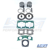 WSM Top End Rebuild Kit Yahama 700 Super Jet 96-20 1mm Over Plat - 010-825-24P
