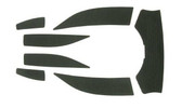 WSM Polaris 700/1200 Pro / SLH / SLX Traction Pads '00-'01  012-451BLK