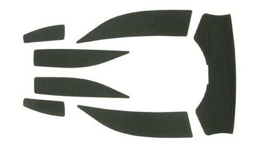 WSM Polaris 700/1200 Pro / SLH / SLX Traction Pads '00-'01  012-451BLK