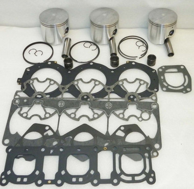 WSM Yamaha 1200 Top End Piston Rebuild Kit '97-'04, 010-826-24 - 1mm SIZE ONLY