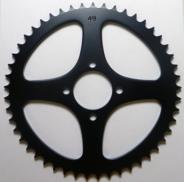 WSM Yamaha 125 TT-R 2000-2001 Rear Sprocket - RSY-017-49, 5FC-25449-20-00