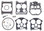 WSM Mercruiser / OMC / Volvo Carburetor Kit - 600-240, 0983864, 823426A1, 038391
