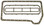 WSM Gasket Set, Oil Pan Mercruiser 3.7L -  18-4366 OE 27-72479A 5