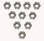 WSM 6mm Stainless Nylon Lock Nut 10 Pack  - 014-701