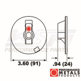 WSM Trim Anode Mercruiser Bravo III - PMC00268A, 76214 4