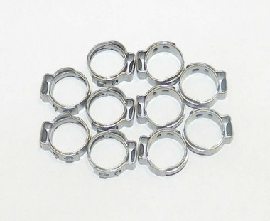 WSM Oetiker Clamp 007.8mm- 9.5mm 10 Pack - 13-162-24, 346930