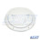 WSM Deck Plate: White 6'' - 650-440, 54732