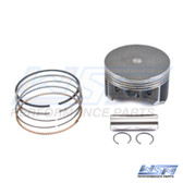 WSM Piston Kit Honda 500 Foreman / Rubicon 01-14 .5mm Over -  50-232-05K