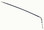 WSM Yamaha 200 / 250 Front Lower Brake Cable 61-317, 1UY-26341-02-00, 1UY-26341
