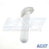 WSM Rod Holder: White Poly w/ Cap - 650-410