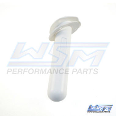 WSM Rod Holder: White Poly w/ Cap - 650-410