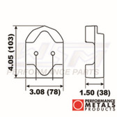 WSM Gimbal Anode Mercruiser Alpha I / Alpha I Gen Two - PMC00045A, 821631, 82163