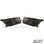 WSM L.E.D HEADLIGHTS: POLARIS 1000 RZR - SMOKED LENSES - LED PAIR - 020-351-00