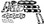 WSM Powerhead Gasket Kit Yamaha 40 / 50 Hp 3 Cyl 92-94 - 18-4409,  6H4-W0001-03-