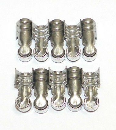 WSM Plug Wire Terminal, Stainless (10 Pack) - 370-110