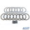 WSM Clutch Kit, Complete Suz 500 LT-F 98-02,  87-616