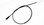 WSM 250 Quadracer 1987-1992 Throttle Cable 61-166