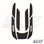 WSM Traction Mat Honda 1200 F-12 02-07 - 012-401BLK