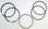 WSM Piston Rings Yamaha 200 YFM 85-89 Standard Size - 51-537, 21V-11610-01-00