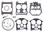 WSM Carburetor Kit: Mercruiser / OMC / Volvo - 600-240, 0383918, 0983864, 18-709