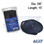 WSM Dock Line 3/8'' x 15' Nylon Navy Blue -  1000-3815NB
