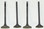 WSM Engine Valve Kit Honda 350 ATC-X / TRX 85-89 - 017-018, 14711-HA7-670, 14721