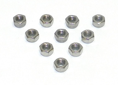 WSM 5mm Stainless Nylon Lock Nut 10 Pack - 014-700