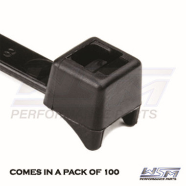 WSM Cable Ties, Radius Head 8'' 100 Per Pack - 13-200,  21465, 369843980M