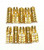WSM Plug Wire Terminal, Brass (10 Pack) - 370-100