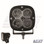 WSM L.E.D Light Pods 4'' Spot Beam - Pair - 020-304S