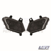 WSM L.E.D Headlights Can-Am 900 X3 - Smoked Lenses - 020-320-00