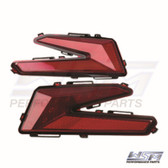 WSM L.E.D Tail Lights Can-Am 900 X3 - Red Lenses - 020-322