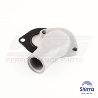 WSM Thermostat Hose Connector Volvo Penta 40 - 260 Hp - 18-2777, 854031-2