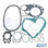 WSM COMPLETE GASKET KIT 400 EIGER / KING QUAD FSI '02'-20, 25-420