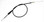 WSM Cable, Throttle: Yamaha 125 / 250 YZ '96-'98 - 61-540-04, 4SS-26311-01-00