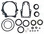 WSM SEAL KIT, LOWER GEARCASE: OMC COBRA 3 L 1983-1986 - 446-205, 0984457, 098561