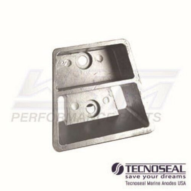 TECNOSEAL GIMBAL PLATE ANODE: OMC COBRA 130 - 385 HP, 450-00904, 0983952, 098454