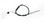WSM Cable, Throttle: Yamaha 50 PW '99-'23 - 61-542, 4X4-26311-10-00, 4X4-26311-1